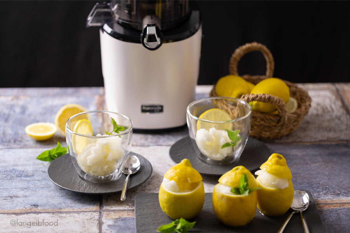 Lemon sorbet