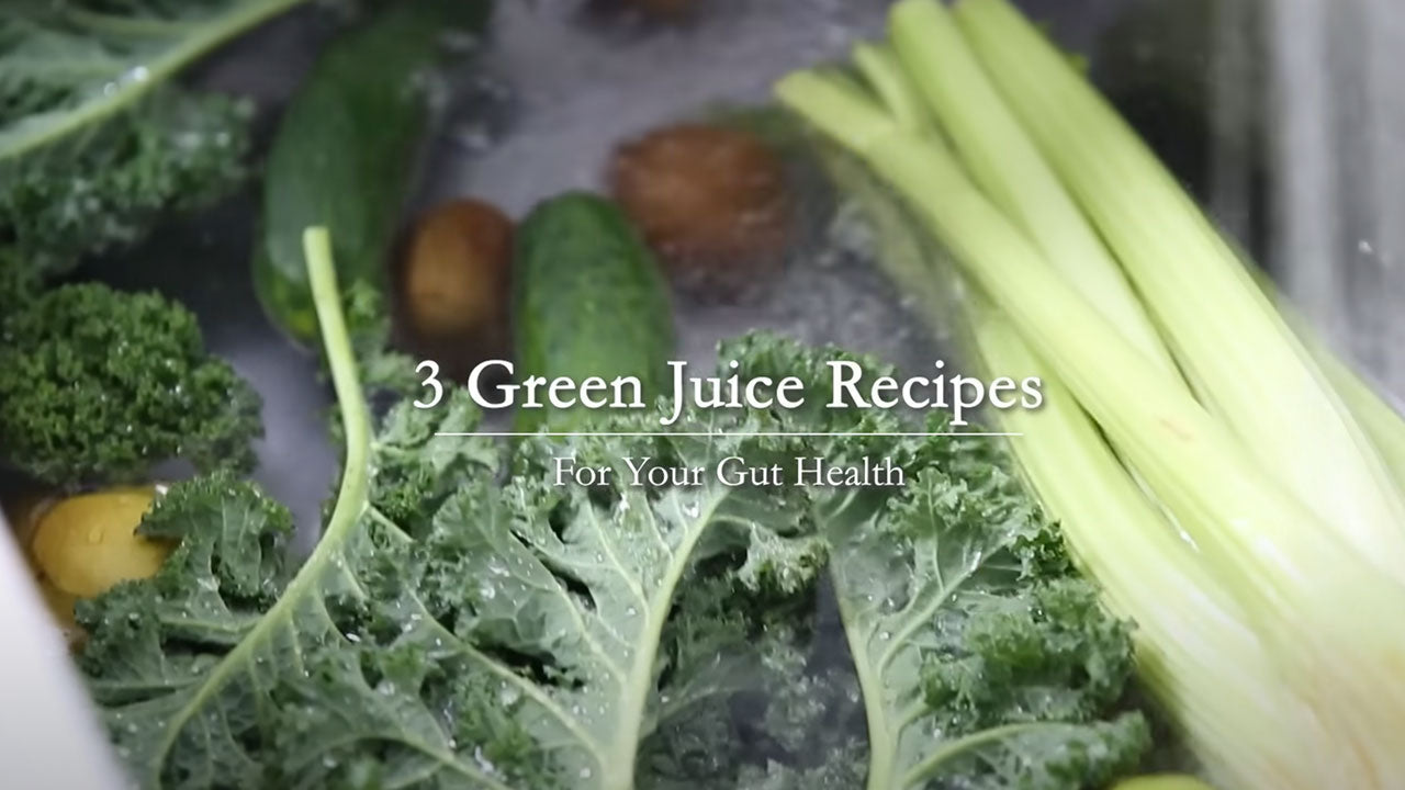 3 Green Juices Made with Kuvings REVO830